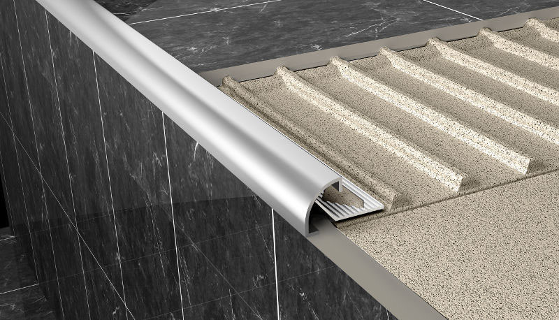 Anti Collision Strips Tile Ceramic Marble Stones Edge Bendable Aluminum Strip TUV