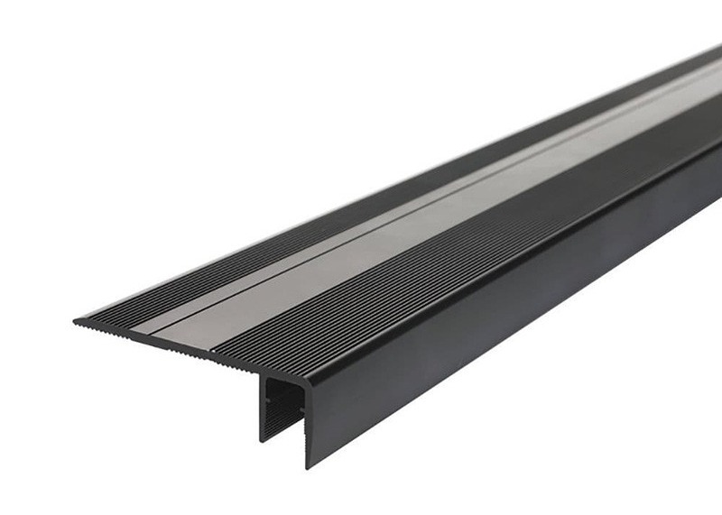 Stair Anti Skid Strips Aluminum LED Profiles Aluminium Extrusion Profile