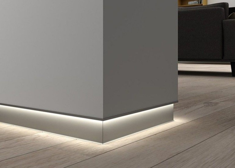 Electrophoresis Led Aluminium Extrusion Profiles For 10mm Led Strip