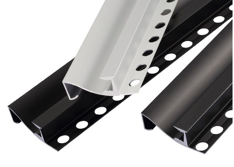 1.8m Corner Aluminium Profile Light Baseboard Home Decoration