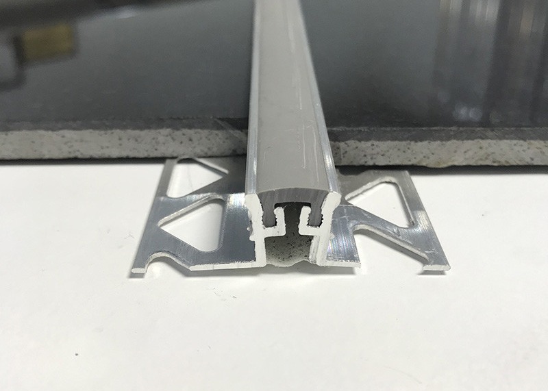 Aluminum Cover Strip Metal Expansion Joint Movement Joint Flooring Tiles Transition