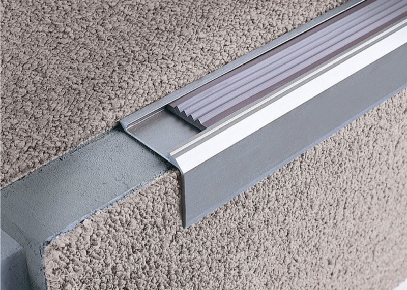 Flooring Accessory Aluminum Carpet Tile Edge Trim Metal Carpet Edge Trim