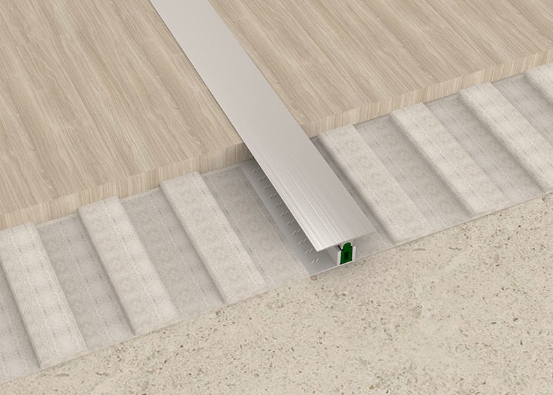 T Shape Aluminum Metal Transition Strips For Mosaic Tile