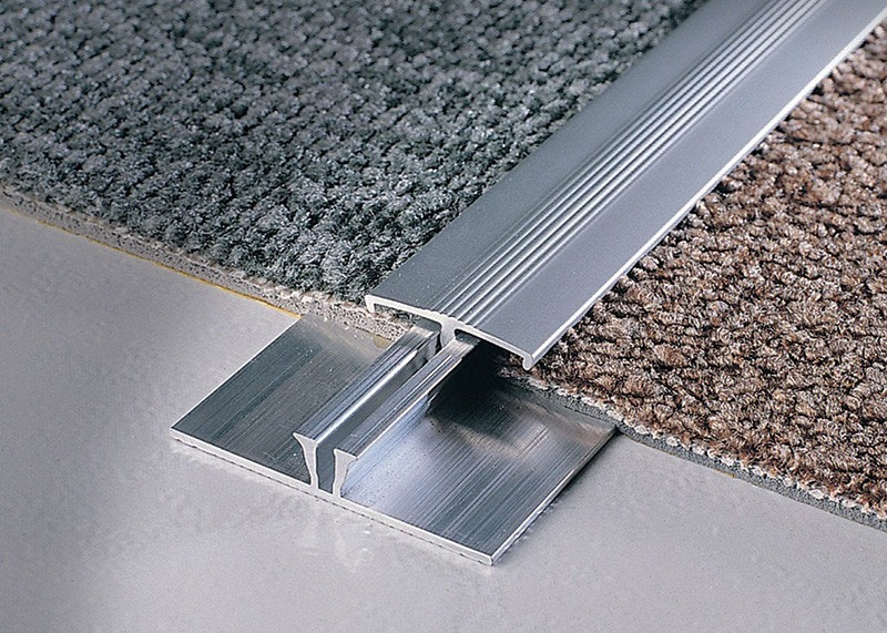 Aluminium Square Edge Carpet Trim Carpet Tile Trim Strips