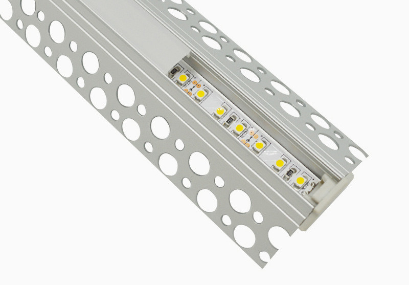 90 Degree Corner Led Strip Mounting Channel With Diffuser Cover For Strip Light