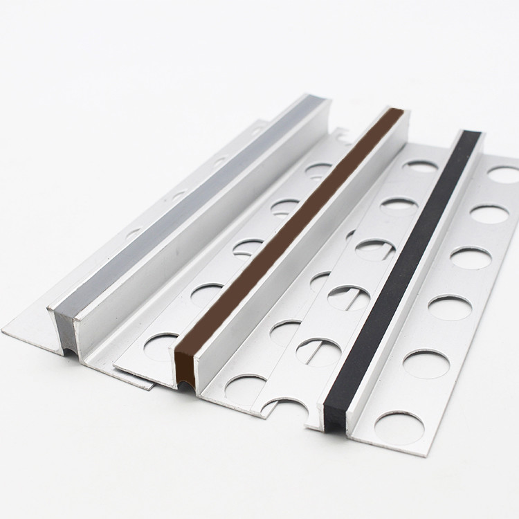 Ceramic Flooring Aluminum Extrusion Tile Movement Joint Wood Floor And Tile Trim