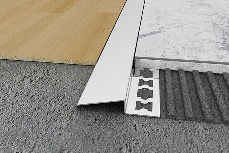 Hotel Aluminium Tile Trim Floor Transition Strips